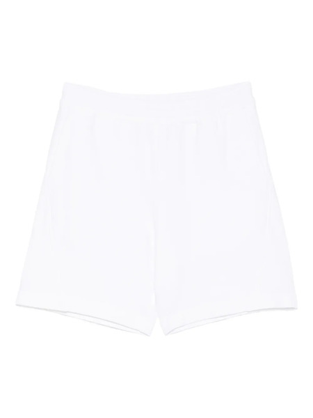  Givenchy Elasticated-waistband Cotton Shorts - White 