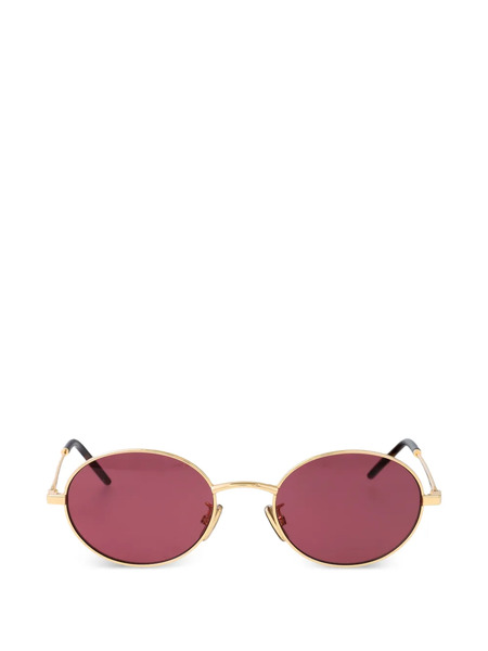  Givenchy Eyewear City Round-frame Sunglasses - Gold 