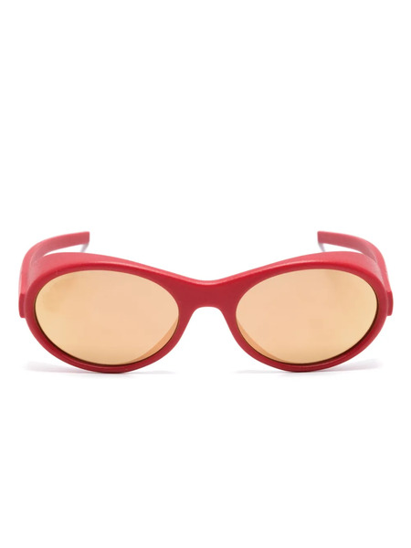  Givenchy Eyewear G Ride Oval-frame Sunglasses - Red 