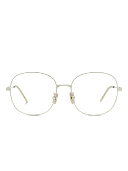  Givenchy Eyewear Oval-frame Glasses - Silver 