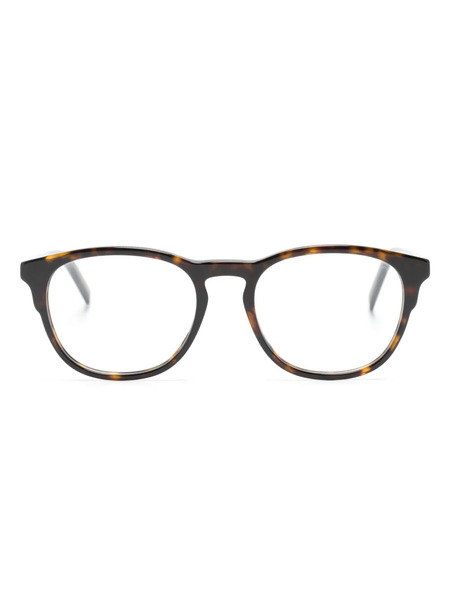  Givenchy Eyewear Tortoiseshell Round-frame Glasses - Brown 