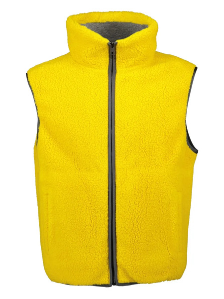  Givenchy Fleece Zip-up Gilet - Yellow 