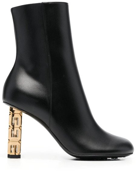  Givenchy G-cube 80mm Ankle Boots - Black 