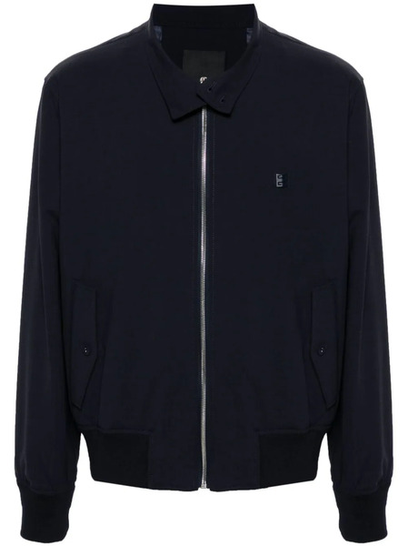  Givenchy 4g Harrington Bomber Jacket - Blue 