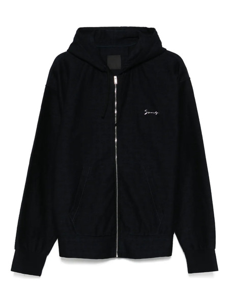  Givenchy 4g-jacquard Hoodie - Black 