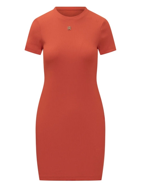  Givenchy 4g Midi Dress - Orange 