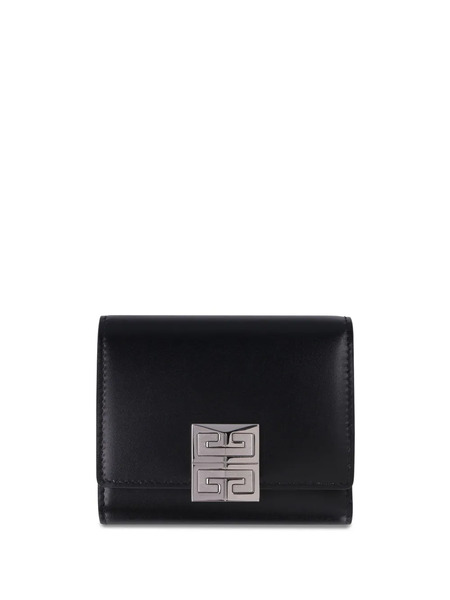  Givenchy 4g-motif Logo-plaque Wallet - Black 