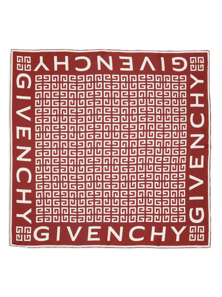  Givenchy 4g-print Scarf - Red 