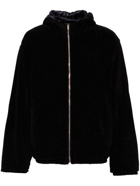  Givenchy 4g Reversible Hooded Jacket - Black 