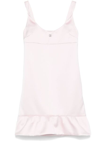  Givenchy 4g Satin Mini Dress - Pink 