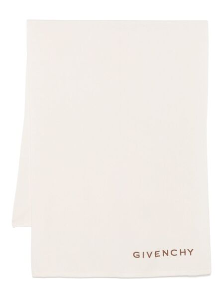  Givenchy 4g Scarf - White 