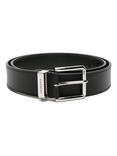  Givenchy Gentleman Leather Belt - Black 