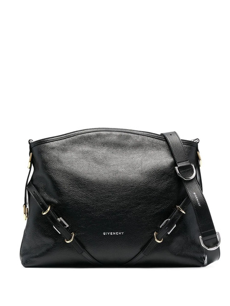  Givenchy Grained-leather Shoulder Bag - Black 
