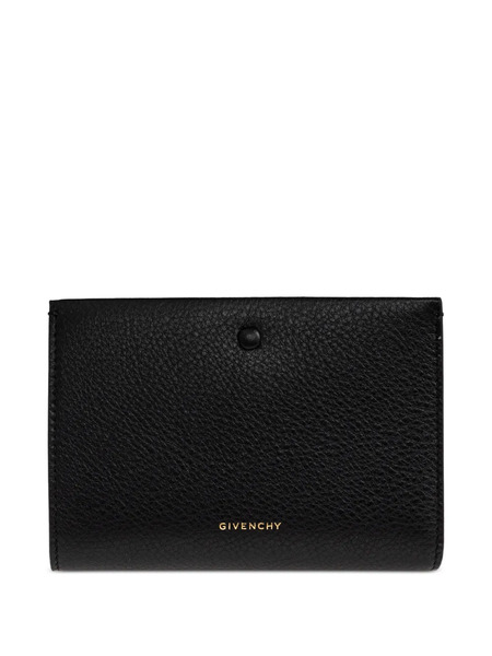  Givenchy Grained-leather Wallet - Black 