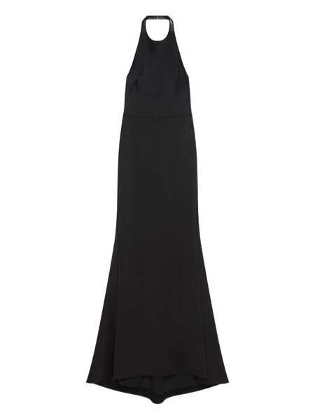  Givenchy Halterneck Sleeveless Maxi Dress - Black 