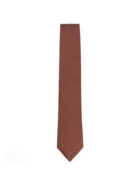  Givenchy Jacquard-pattern Tie - Brown 