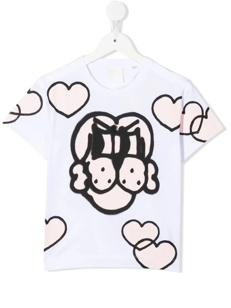  Givenchy Kids Bart Graphic-print T-shirt - White 