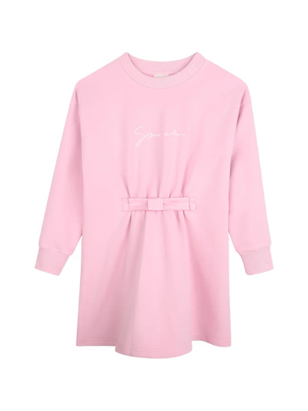  Givenchy Kids Bow-detail Dress - Pink 