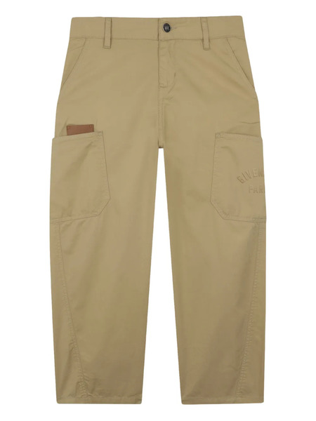  Givenchy Kids Cargo Pocket Trousers - Neutrals 