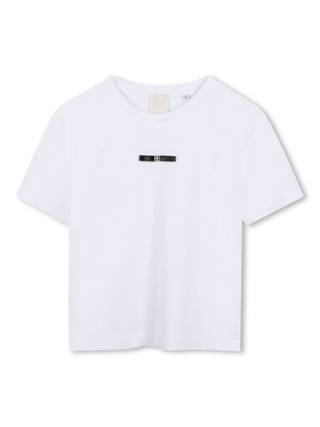  Givenchy Kids Cotton T-shirt - White 