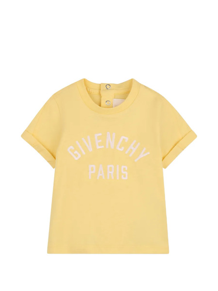  Givenchy Kids Crewneck Baby T-shirt - Yellow 