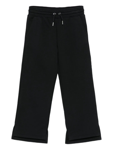  Givenchy Kids Embroidered-logo Sweatpants - Black 