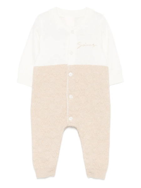  Givenchy Kids Embroidery Babywear - Neutrals 