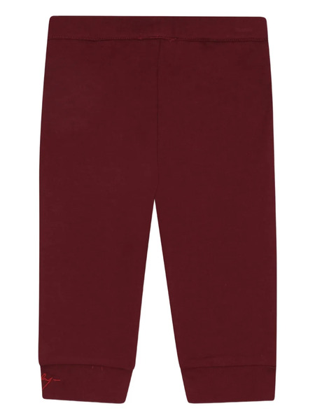  Givenchy Kids Frilled Pocket Sweatpants - Red 