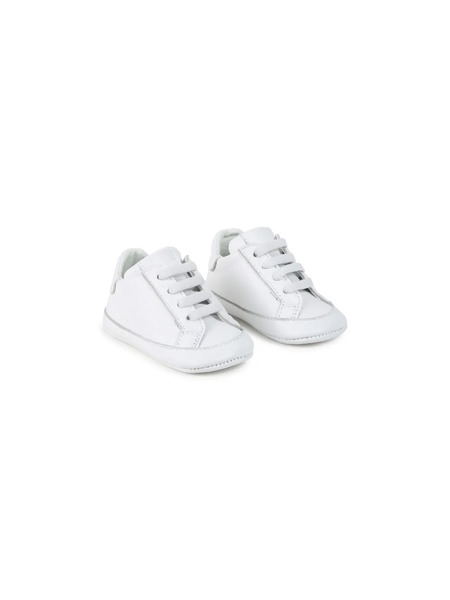  Givenchy Kids 4g Leather Pre-walkers - White 