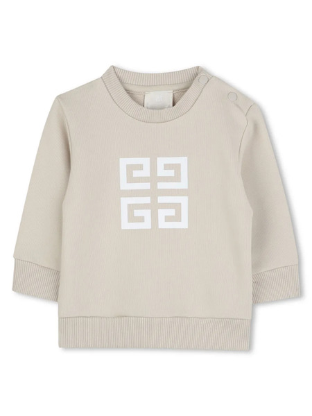  Givenchy Kids 4g-print Sweatshirt - Neutrals 