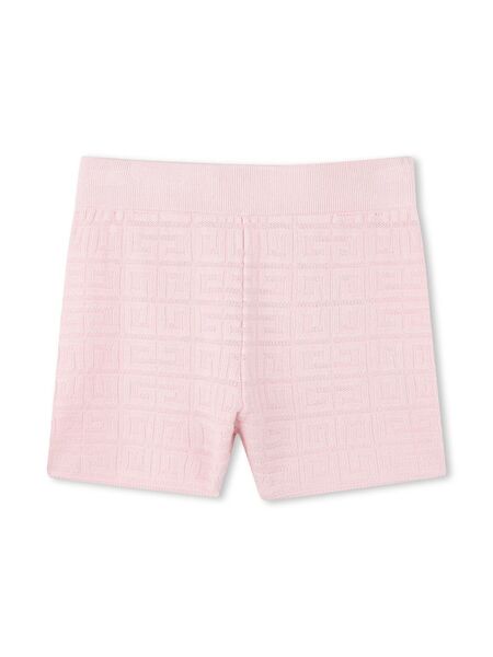  Givenchy Kids Jacquard Shorts - Pink 