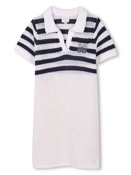  Givenchy Kids Knitted Dress - White 