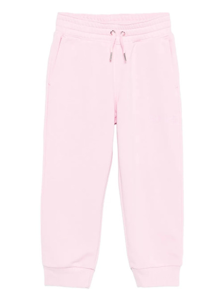  Givenchy Kids Logo-embroidered Cuffed Joggers - Pink 