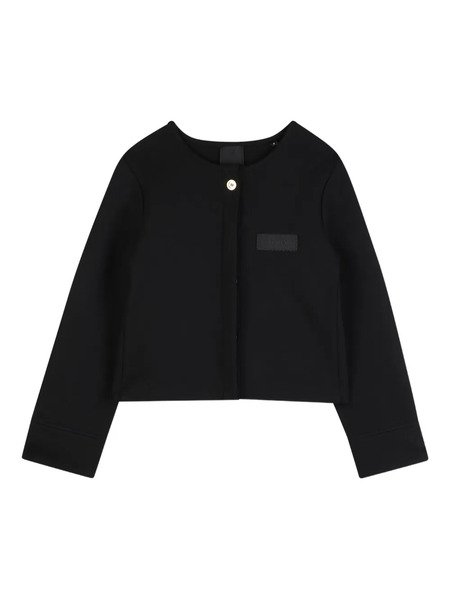  Givenchy Kids Logo-patch Jacket - Black 