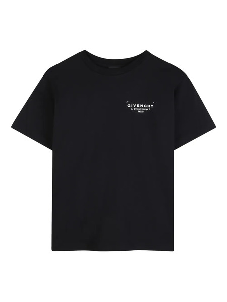  Givenchy Kids Logo-print T-shirt - Black 