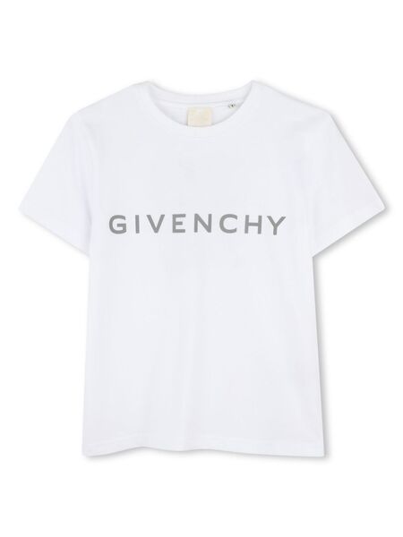  Givenchy Kids Logo-print T-shirt - White 