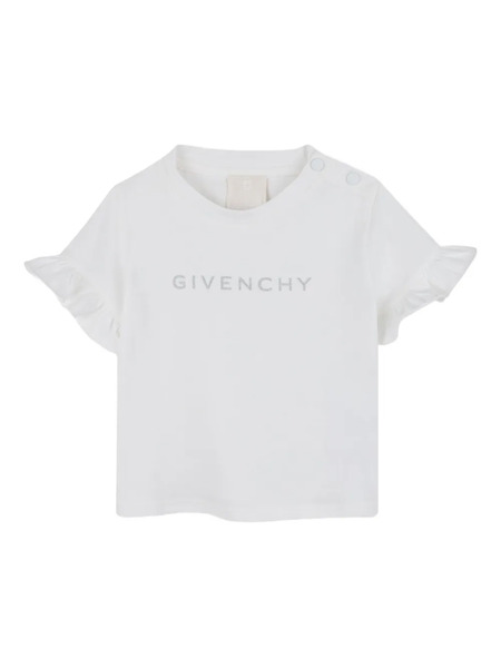  Givenchy Kids Logo-print T-shirt - White 