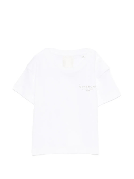  Givenchy Kids Logo-print T-shirt - White 