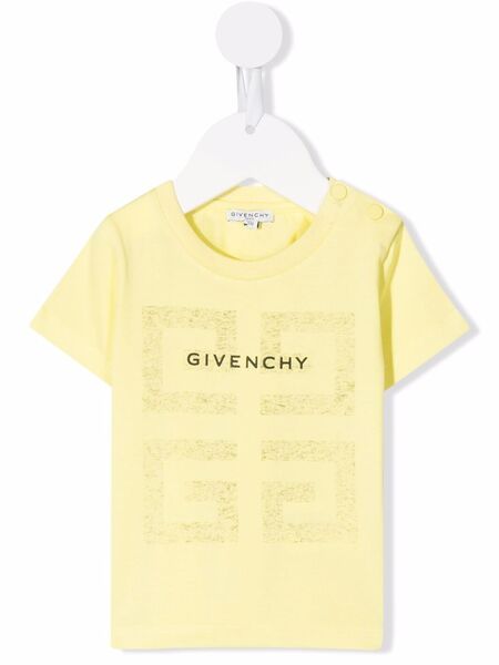  Givenchy Kids Logo-print T-shirt - Yellow 