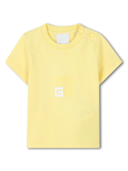  Givenchy Kids Logo-print T-shirt - Yellow 