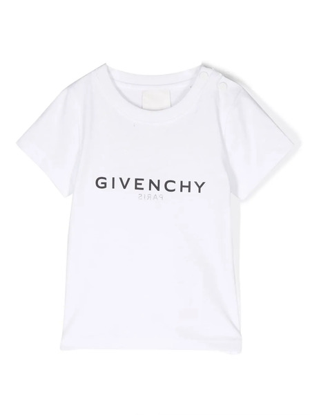  Givenchy Kids Logo-printed Cotton T-shirt - White 