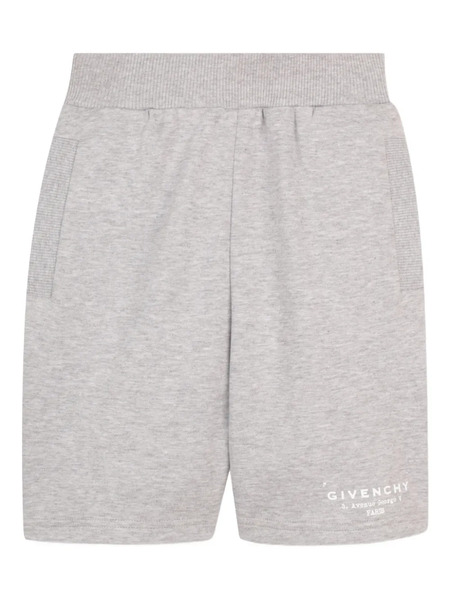  Givenchy Kids Logo Shorts - Grey 