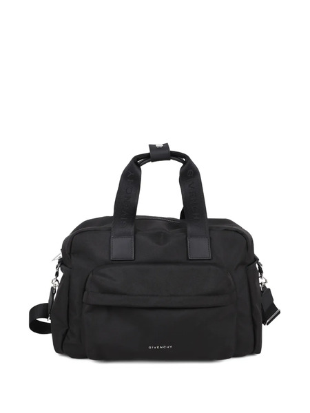  Givenchy Kids Logo-strap Changing Bag - Black 