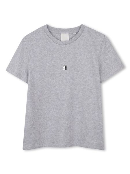  Givenchy Kids Organic Cotton T-shirt - Grey 