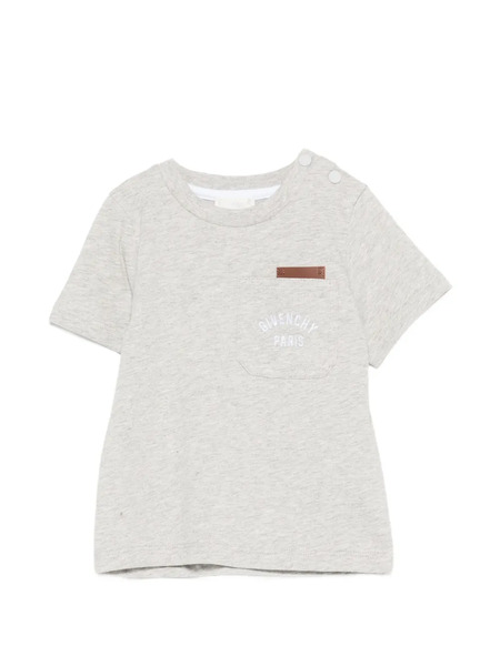  Givenchy Kids Pocket Short-sleeve T-shirt - Grey 