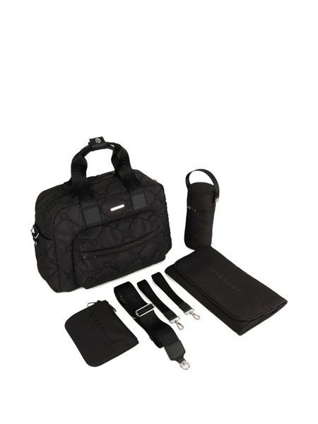  Givenchy Kids Quilted Changing Bag - Black 