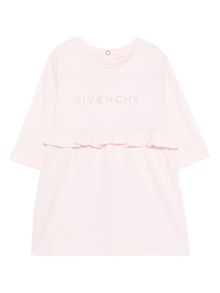 Givenchy Kids Ruffled Dress - Pink 