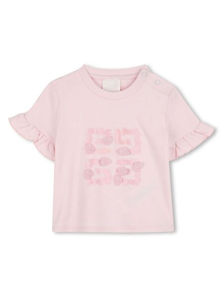 Givenchy Kids Short Sleeve T-shirt - Pink 