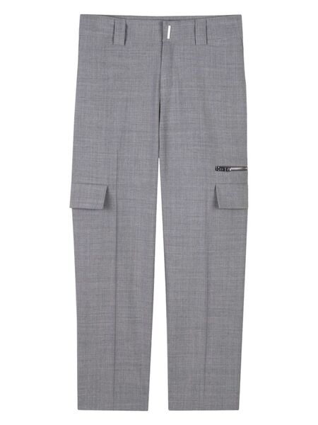 Givenchy Kids Straight-leg Trousers - Grey 