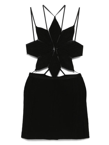  Givenchy Knitted Mini Dress - Black 
